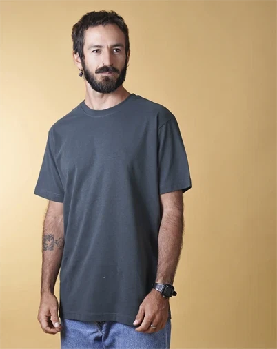 Elsk - Essential Brushed T-shirt - Dark Navy